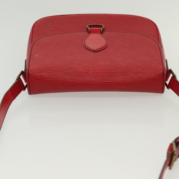 LOUIS VUITTON Epi Saint Cloud GM Shoulder Bag Red M52197 - Picture 6 of 16